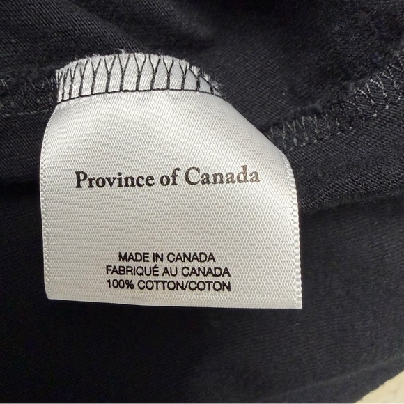 Province of Canada Black Mock Neck Jersey Knit Dress Size Small Made in Canada - Picture 9 of 16